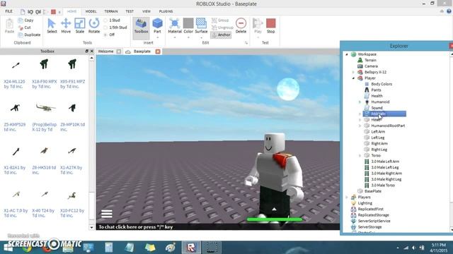 ROBLOX Tutorial: How to open explorer смотреть онлайн