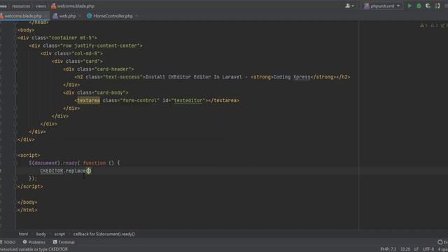 How to Install CKEditor Editor In Laravel | Laravel Tutorial | Coding Xpress смотреть онлайн