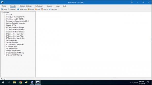Active Directory Reporting Software