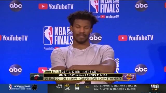 Jimmy Butler Post Game 6 NBA Finals 2020 Interview - Deep Word смотреть онлайн
