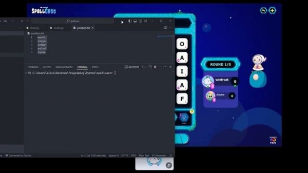 How I solved Discord Spellcast with code