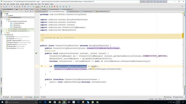Android Tutorial 29 :: Internet Connectivity Check смотреть онлайн