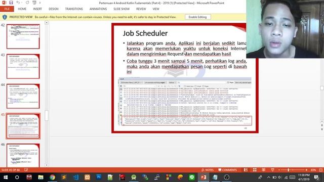 Fundamentals Android dengan Kotlin - Job Scheduler #MobileAndroid2019 #3Geekly смотреть онлайн