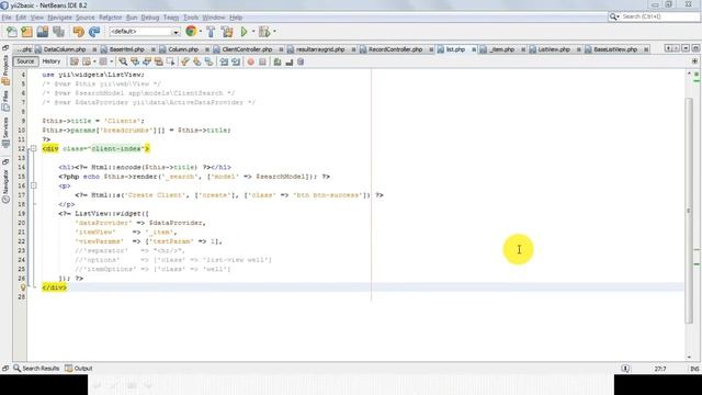 Yii2 Tutorials #12 - ListView смотреть онлайн