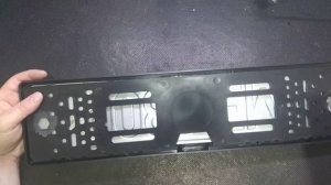 Как установить рамку для номера с камерой?  Показываю и рассказываю все нюансы!