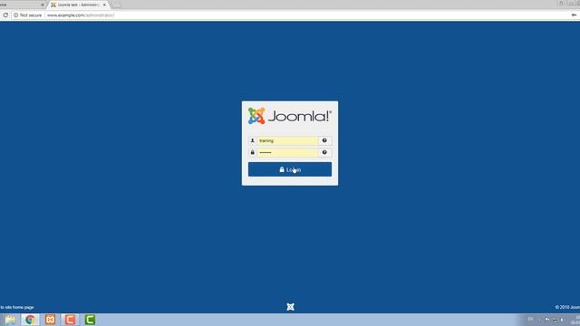 Joomla 3 Administrator Login tutorial смотреть онлайн