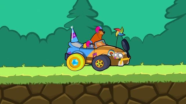 Make and Race 2: Grizzy and the Lemmings Gameplay Walkthrough part 1 смотреть онлайн