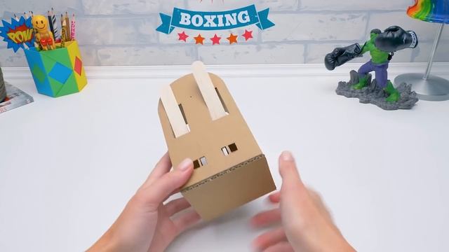 Как Сделать Настольную Игру «Бокс» из Картона Своими Руками смотреть онлайн