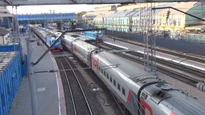 Отправление ЭП1М-731 с поездом №145 Назрань — Москва