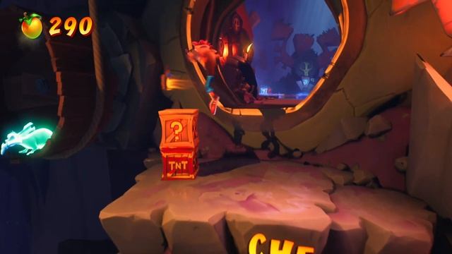 Crash Bandicoot 4 - 100% Walkthrough - N.Sanity Peak - All Gems Perfect Relic and Red Gem смотреть онлайн