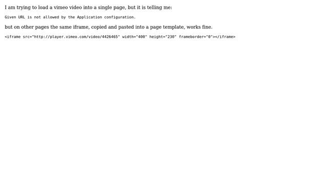 Wordpress: iframe works on a page, but not a single, why? (2 Solutions!!) смотреть онлайн