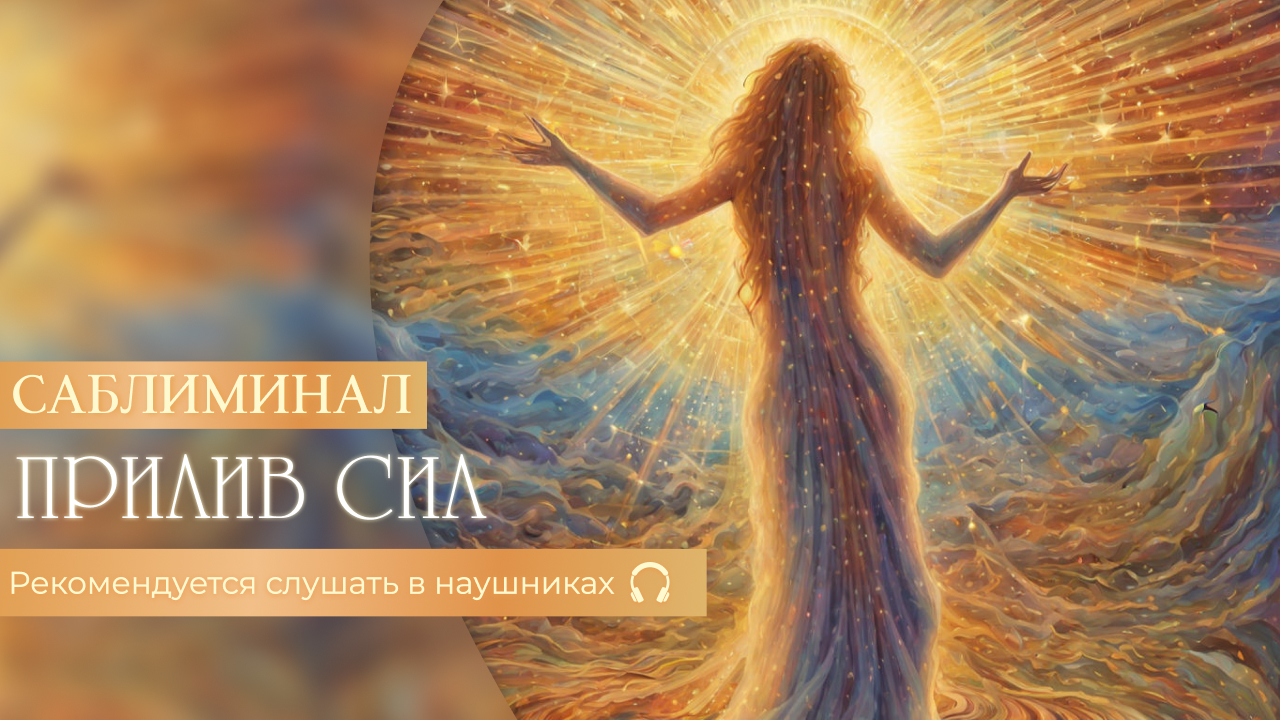 Получи мощный Прилив сил: помогаем обрести бесконечную энергию с нашим саблиминалом! смотреть онлайн