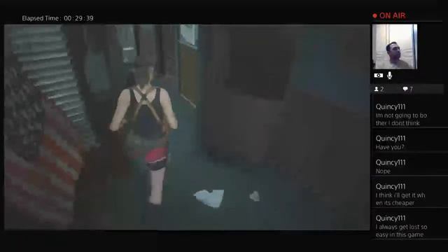 Resident Evil 2 Remake PS4 Live Stream . Claire B Scenario . Part 2 . Hardcore mode . смотреть онлайн