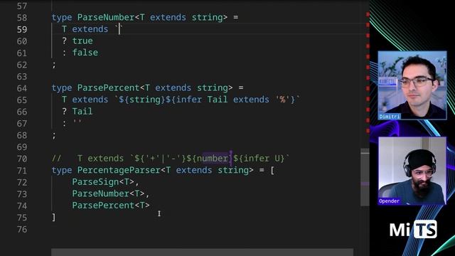 Percentage Parser with Opender Singh - TypeScript Type Challenges #1978 [MEDIUM] смотреть онлайн