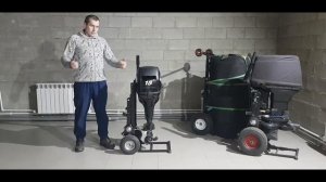 Одна из лучших тележек для лодочного мотора в России