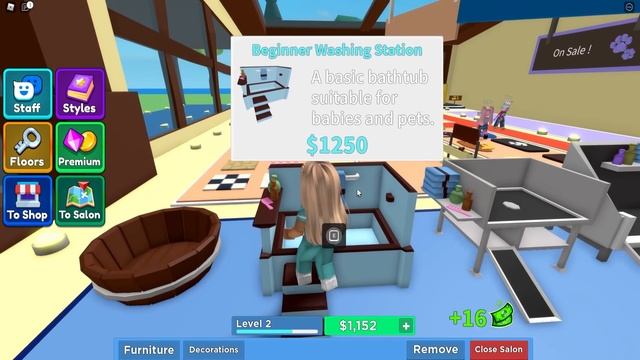 ? OPENING my own PET SALON on Roblox ? смотреть онлайн