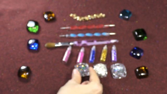 ASMR Восхитительные Блестки маникюр ! [Немного релакса] смотреть онлайн