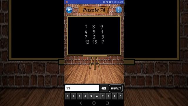 Math Puzzles Level 74 Walkthrough смотреть онлайн