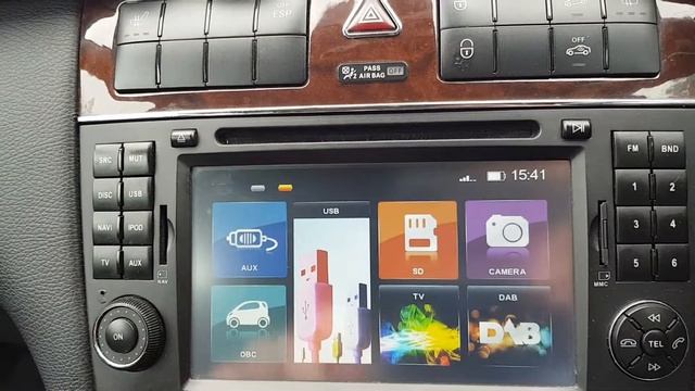 Dynavin MBC-T video playback problems W203 Mercedes 2005 смотреть онлайн
