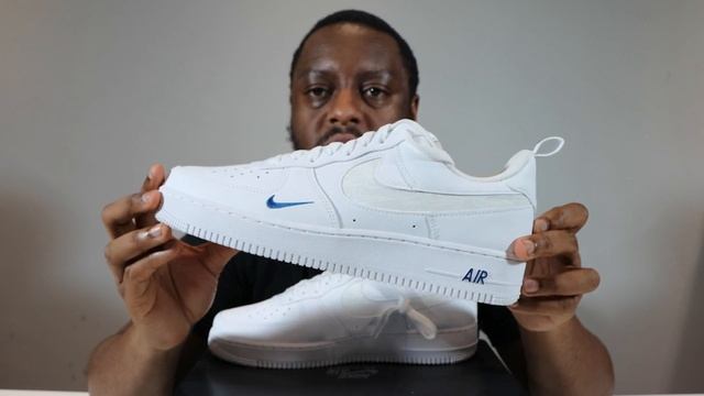 Air Force 1 LV8 White Dark Marina Blue On Foot Sneaker Review QuickSchopes 427 Schopes FB8971 100 смотреть онлайн