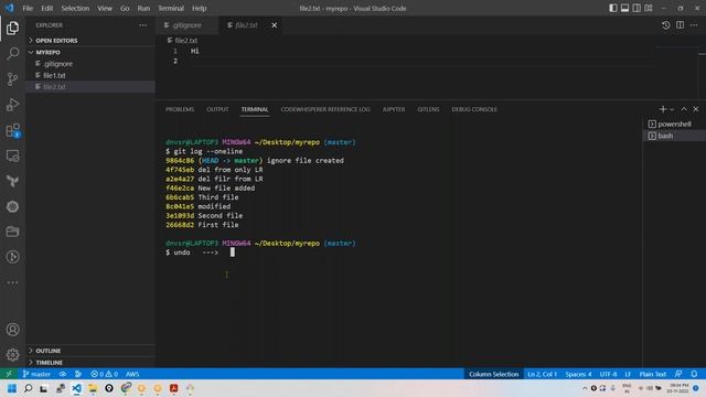 DAY 3 ON DEVOPS LIVE TRAINING NOV 2022 - GIT -2 смотреть онлайн