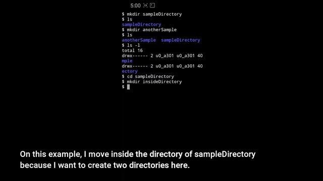 How to create directory in Termux смотреть онлайн