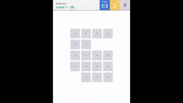 Fill one line puzzle game | walkthrough Beginner level 1 stage 21 to 30 смотреть онлайн