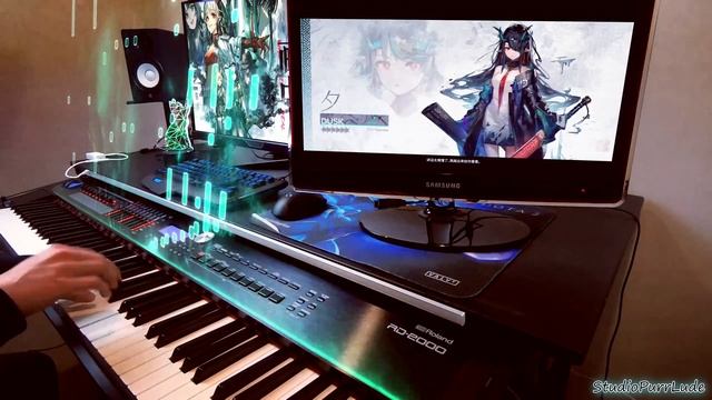 アークナイツ (Arknights) -『画中人/Man in the Picture』ピアノ Ver. (明日方舟 Piano Arrangement) смотреть онлайн
