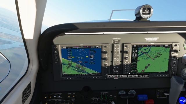 FS2020 - Flying the Textron/Beechcraft G58 Baron смотреть онлайн