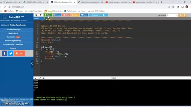 C programming- Code snippets on if , switch and loop statements-Part-2 смотреть онлайн