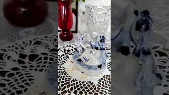 Фарфоровые статуэтки Елены Николаевны, парные. смотреть онлайн