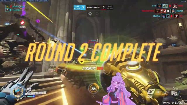 VIOLET 200 IQ BRIGITTE PLAYS! GAMEPLAY OVERWATCH SEASON 26 TOP 500 смотреть онлайн