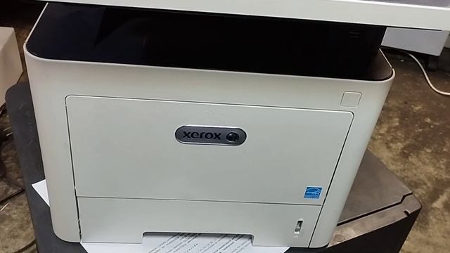 Xerox WorkCentre 3335 работа с плотной бумагой, лоток ручной подачи смотреть онлайн
