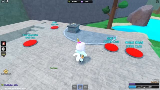 ДРАКОН В ТАЙКУНЕ МАГА! Roblox Mage Tycoon смотреть онлайн