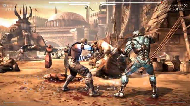 Кибер Саб-Зиро против Саб-Зиро Мортал Комбат X смотреть онлайн