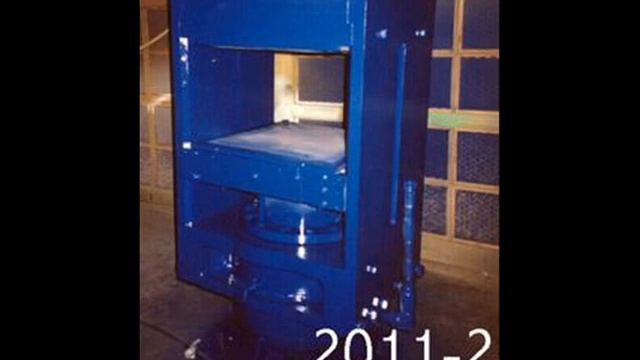 30 in. x 30 in. EEMCO 315 Ton Slab Side Press # 2011 смотреть онлайн