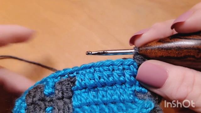 Mosaic Crochet Pattern #56 - Multiple 18+4 - work Flat or In The Round - Free Pattern смотреть онлайн