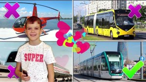 Пазлы, Транспорт и Викторина для детей | Развивающее приключение с Академиком Крохой