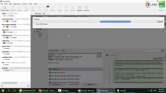 Bai 39 Bo tuc ve Git va Source Tree смотреть онлайн