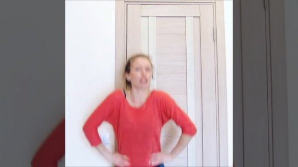 Hands up hands down warm up for kids