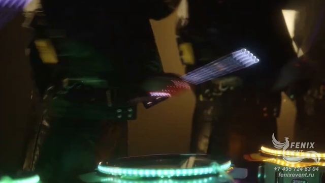 Заказать барабанщиц на праздник и корпоратив в Москве - лучшее световое шоу барабанщиц на новый год смотреть онлайн