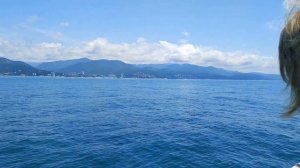 Отдых Лазаревское ч.15 Морская прогулка на катере.