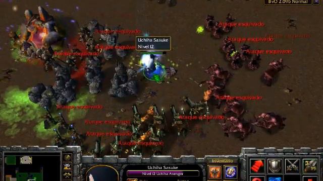 Uchiha Sasuke in Warcraft 3 Bleach vs One Piece 7.1 смотреть онлайн