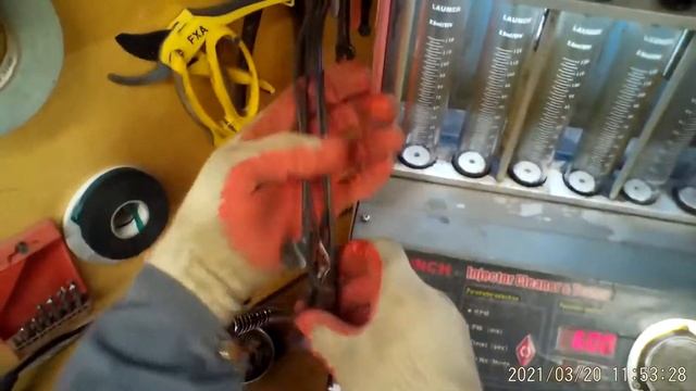 Замена форсунки LOGAN K9M мотор смотреть онлайн