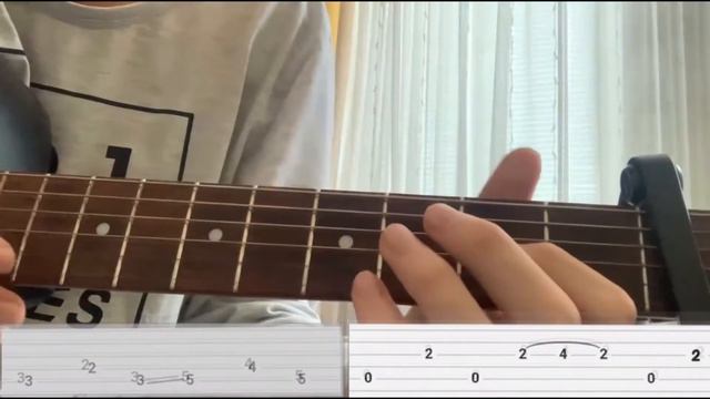 Разбор на мелодию Suga Suga / Fingerstyle Guitar