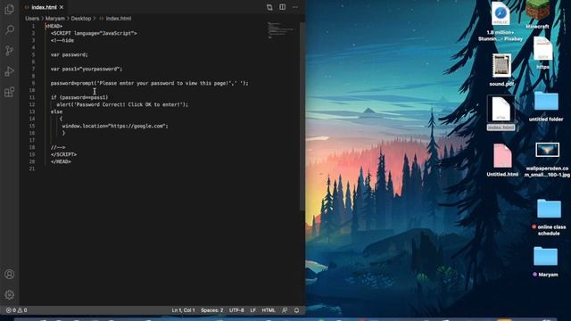 how to make a password protected html page смотреть онлайн