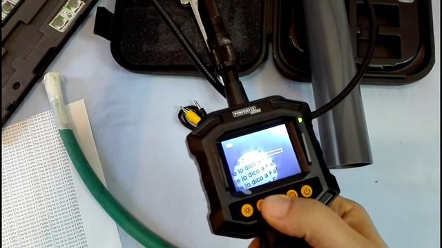 Test Prueba Cámara Endoscópica, PANTALLA A COLOR DE 5,8 cm CON ACCESORIOS Powerfix LIDL смотреть онлайн