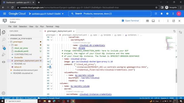 Connect an App to a Cloud SQL for PostgreSQL Instance || [GSP919] || Solution смотреть онлайн