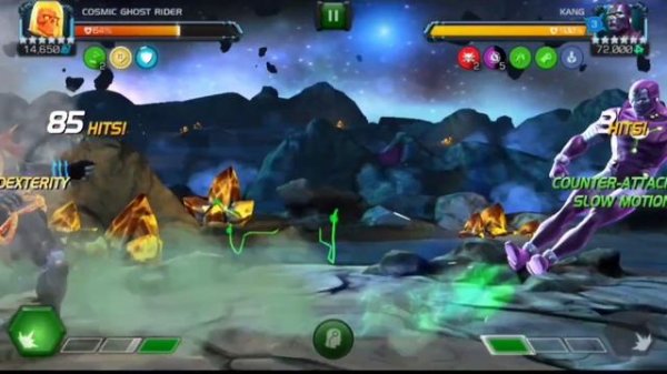 Cosmic Ghost Rider VS 7.4.6 Superior Kang, final boss figth. #mcoc #superiorkang #cgr #finalboss