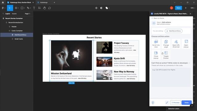 Locofy.ai | Adding a Content Section to Your App With Figma & Locofy.ai [Doc] смотреть онлайн